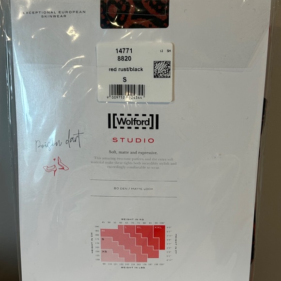 Wolford Poison Dart Tights - Picture 2 of 4